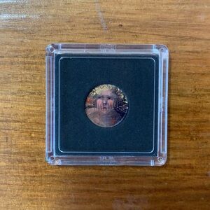 Penny Painting Original - Cherub Face